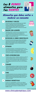 8 peores alimentos para los dientes